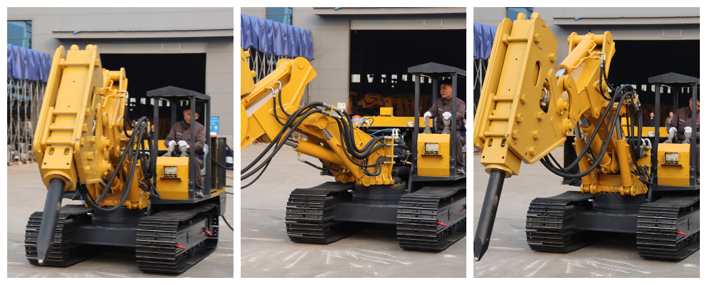 آلة قاطع الصخور عالية الكفاءة للتعدين آلة قاطع الصخور عالية الكفاءة للتعدين