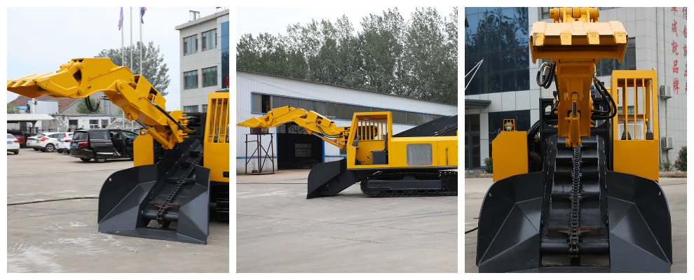 قم بتفتيت زاحف محمل زاحف للانفجار للمنحدر الكبير