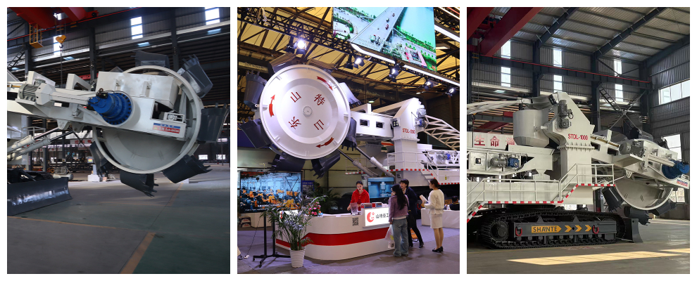 الجملة دلو عجلة المعبئ Reclaimer للميناء الجملة دلو عجلة المعبئ Reclaimer للميناء