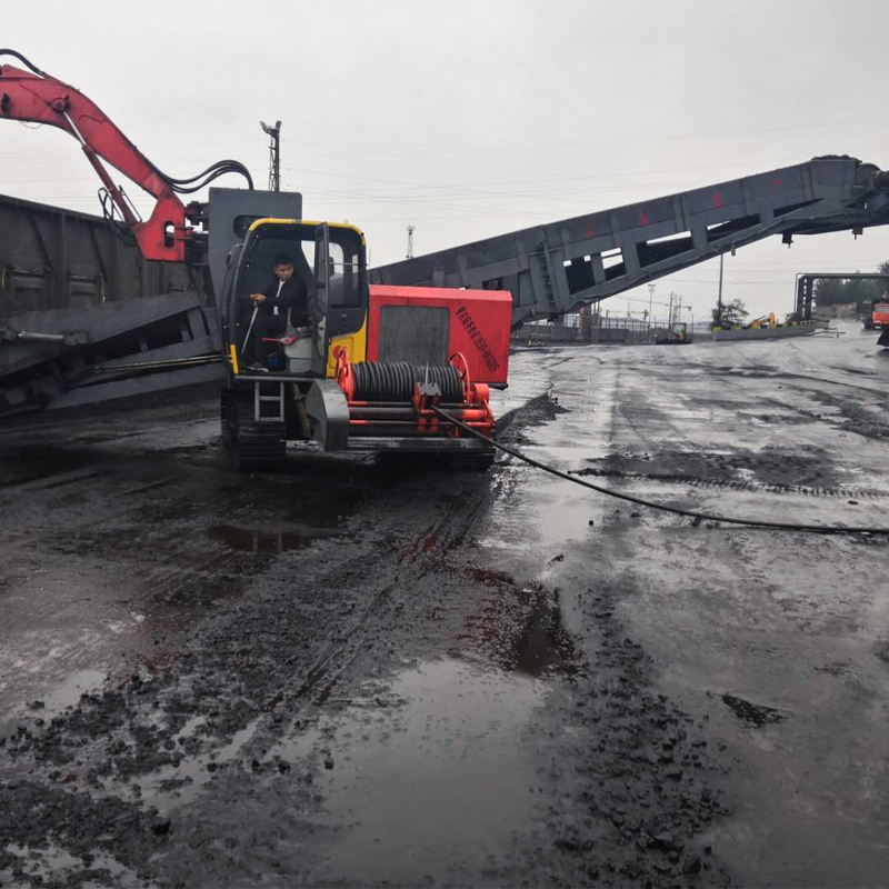 تفريغ السكك الحديدية عالية الكفاءة للقطار