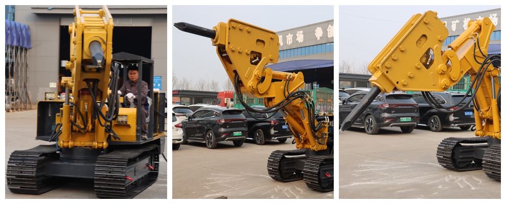 كسارة حفارة هيدروليكية كسارة حفارة هيدروليكية